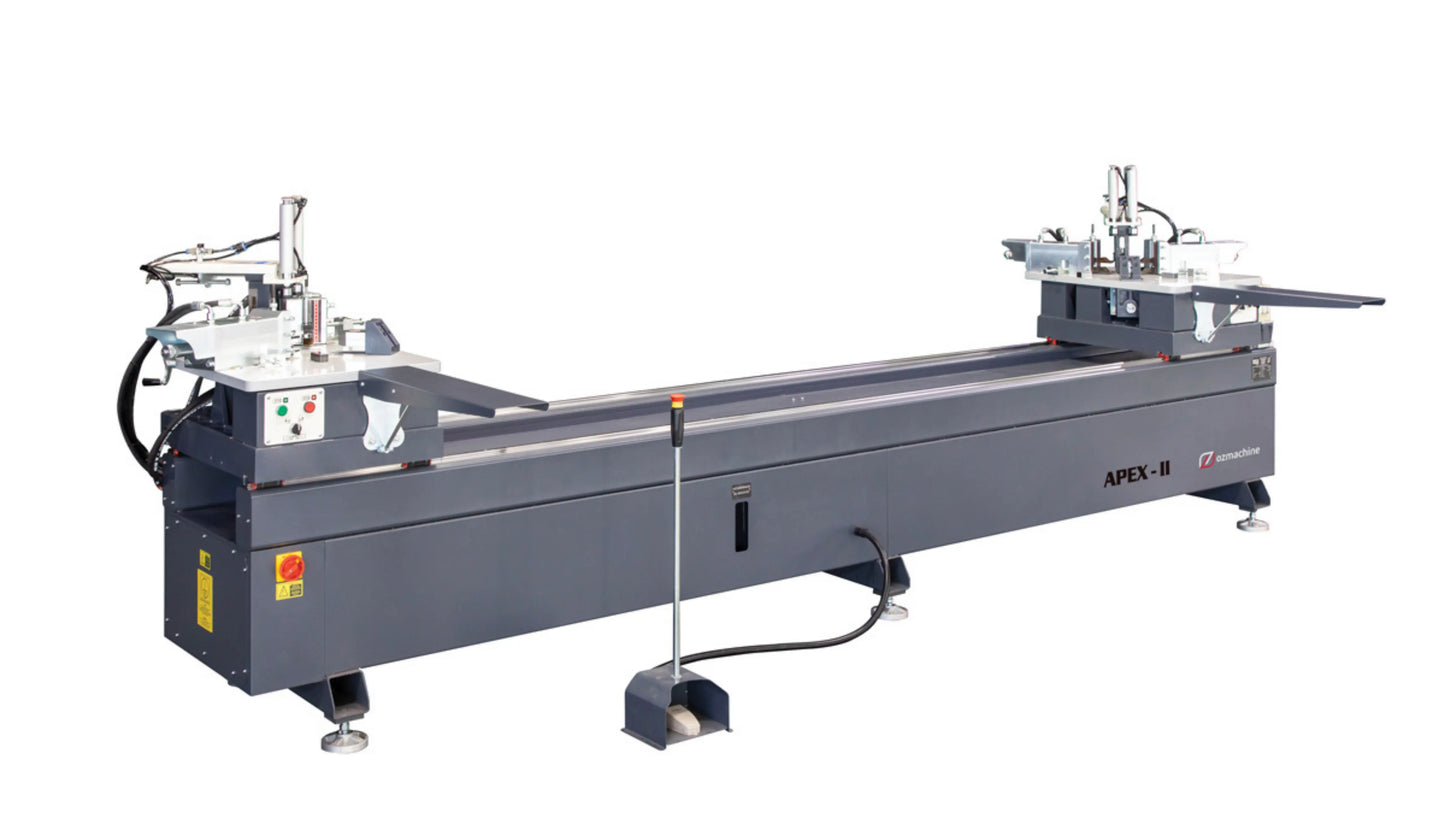 APEX II Double Head Corner Crimping Machine OZ Machine