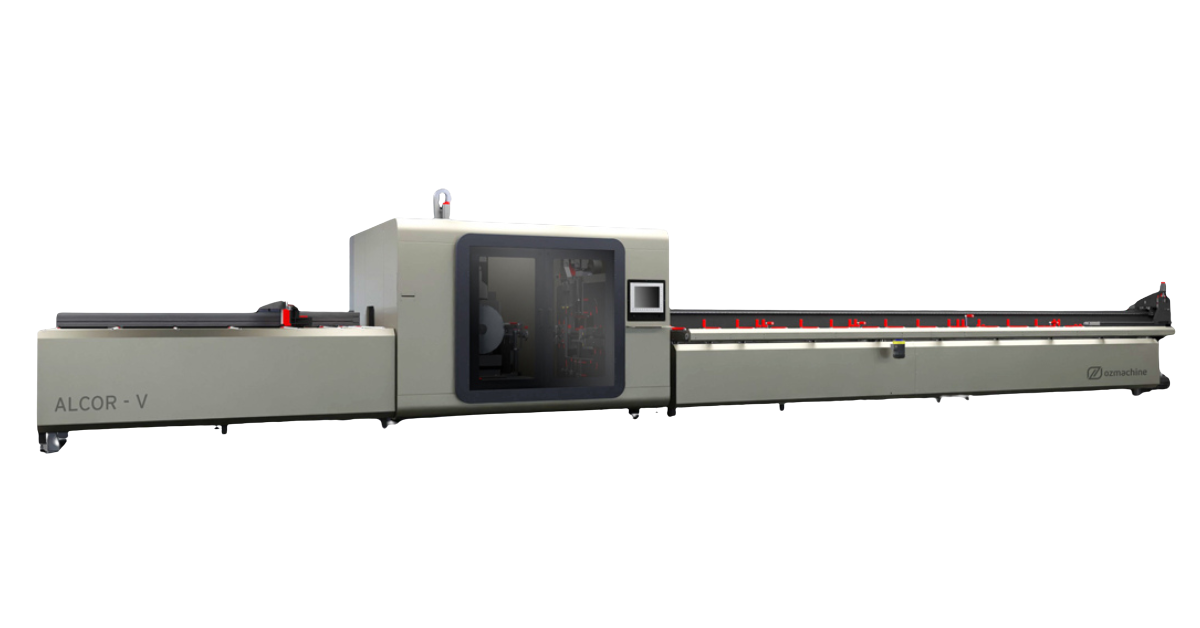 ALCOR - IV C CNC Aluminium uPVC Machining and Cutting Center