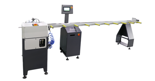 ORCA DD Automatic uPVC Strip Cutting Machine with Digital Conveyor