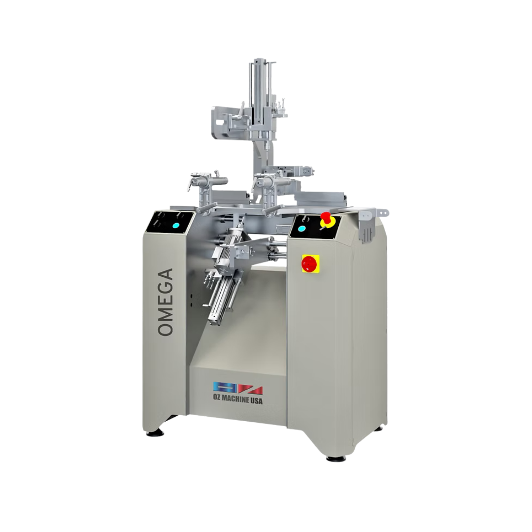OMEGA Automatic uPVC Triple Drain Slot Milling Machine