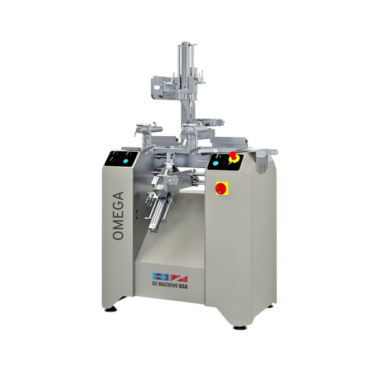 OMEGA Automatic uPVC Triple Drain Slot Milling Machine