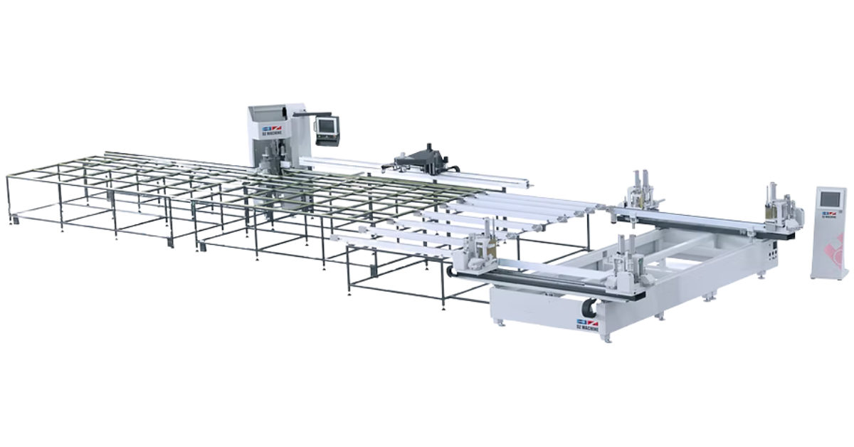 SIRIUS Automatic uPVC Welding and Cleaning Line (3 Axis)