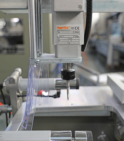OMEGA Automatic uPVC Triple Drain Slot Milling Machine