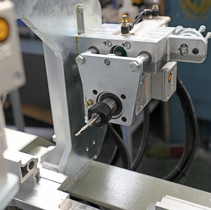 OMEGA Automatic uPVC Triple Drain Slot Milling Machine